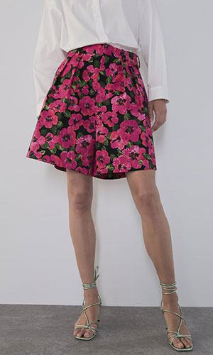 Printed Bermuda Shorts (Zara) – €49.95